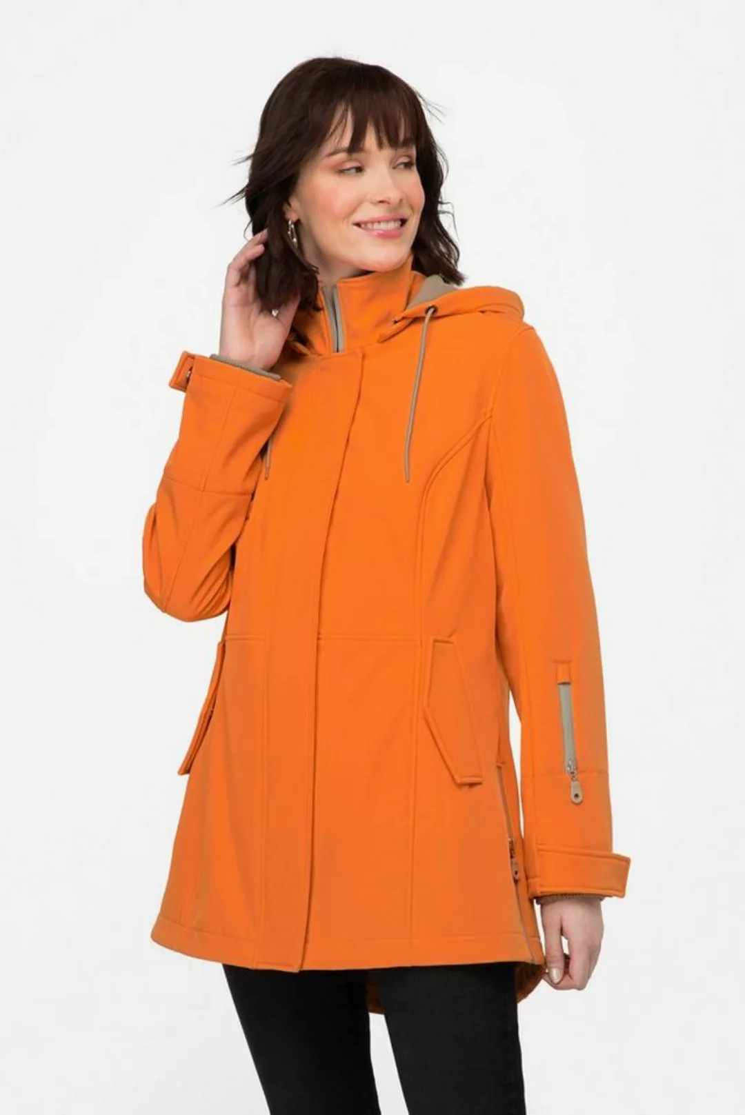 Laurasøn Softshelljacke Softshell-Jacke wasserabweisend Kapuze günstig online kaufen