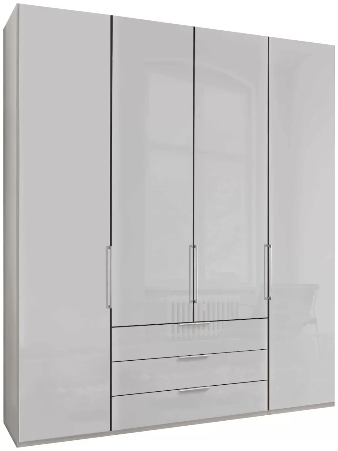 WIEMANN Falttürenschrank "Monaco", mit Glasfront sowie hochwertigen Beschlä günstig online kaufen