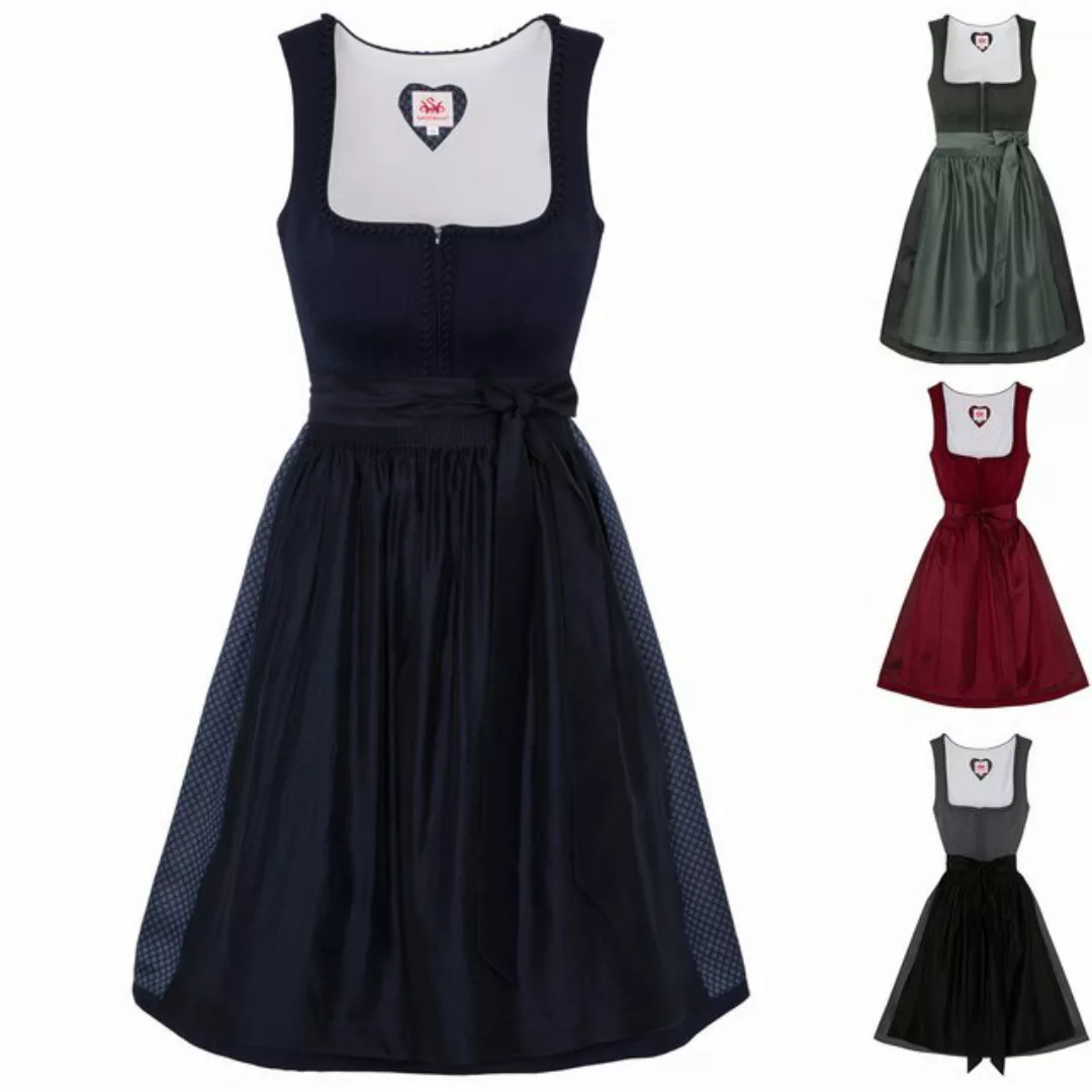 Spieth & Wensky Dirndl Element-Dirndl Element 2-teiliges Midi-Dirndl Kleid günstig online kaufen