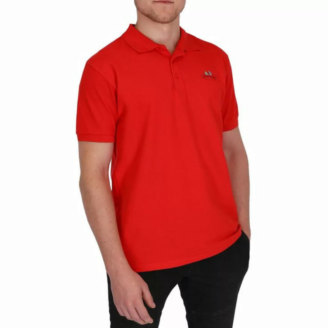 Fruit of the Loom Poloshirt Polo-Shirt mit Vintage-Logo günstig online kaufen