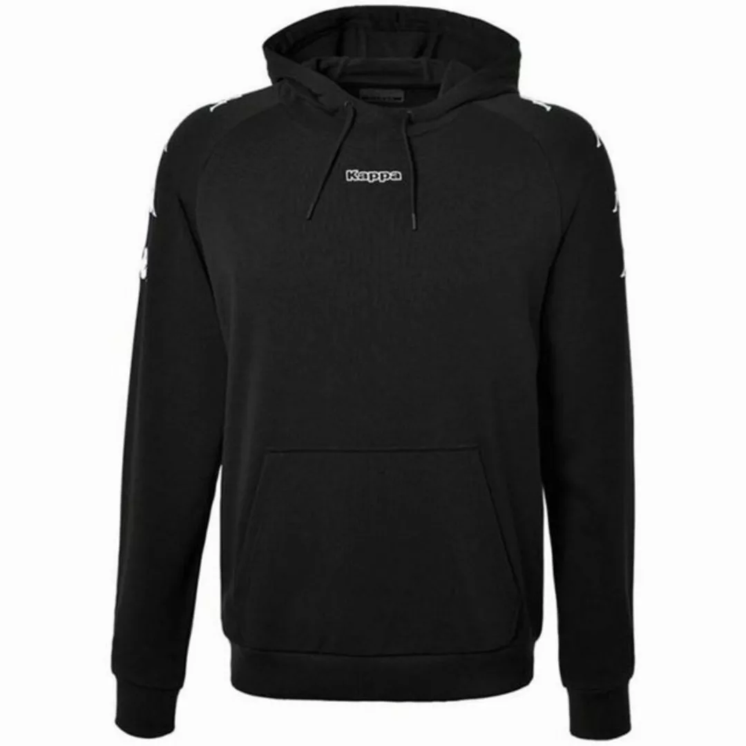 Kappa Sweater Herren Sweater mit Kapuze Kappa Kortus Schwarz günstig online kaufen