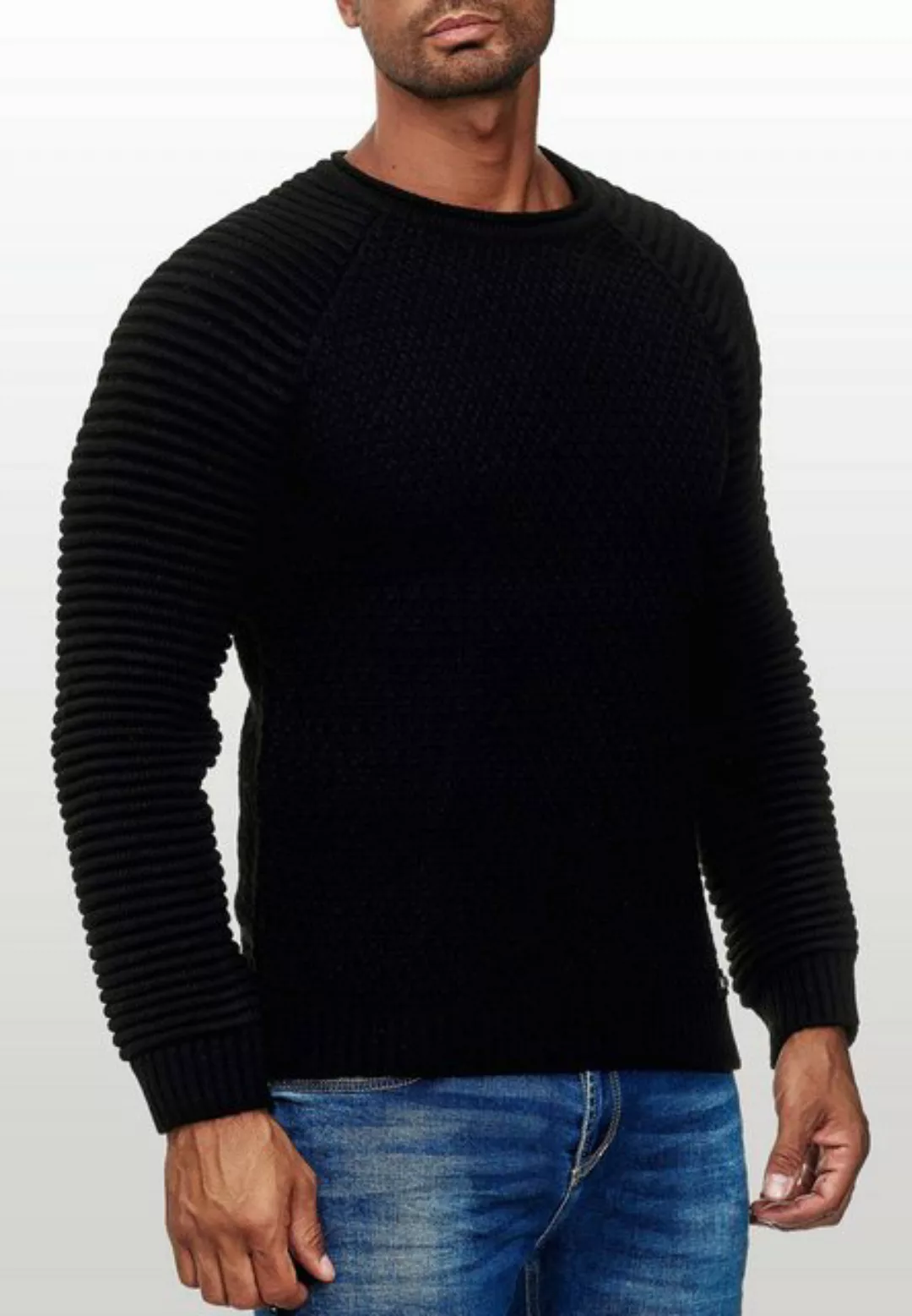 Rusty Neal Strickpullover in modischem Grobstrick-Design günstig online kaufen