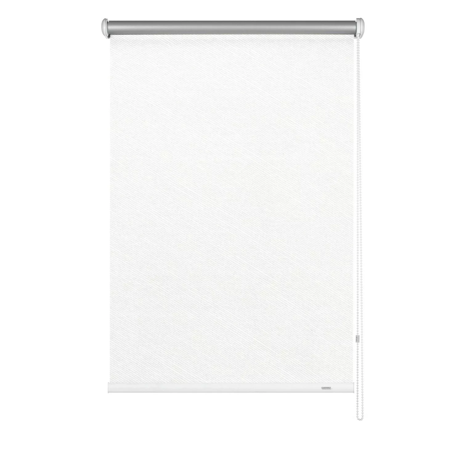 Gardinia Verdunkelungsrollo Thermo Streifen 82 cm x 180 cm Weiß günstig online kaufen