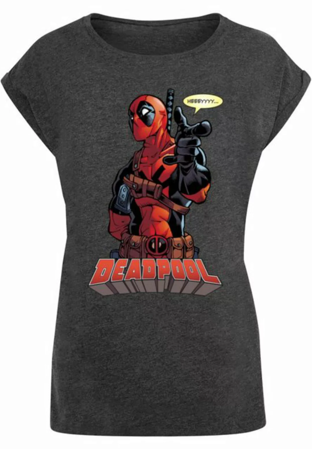 ABSOLUTE CULT T-Shirt ABSOLUTE CULT Damen Ladies Deadpool - Hey You T-Shirt günstig online kaufen