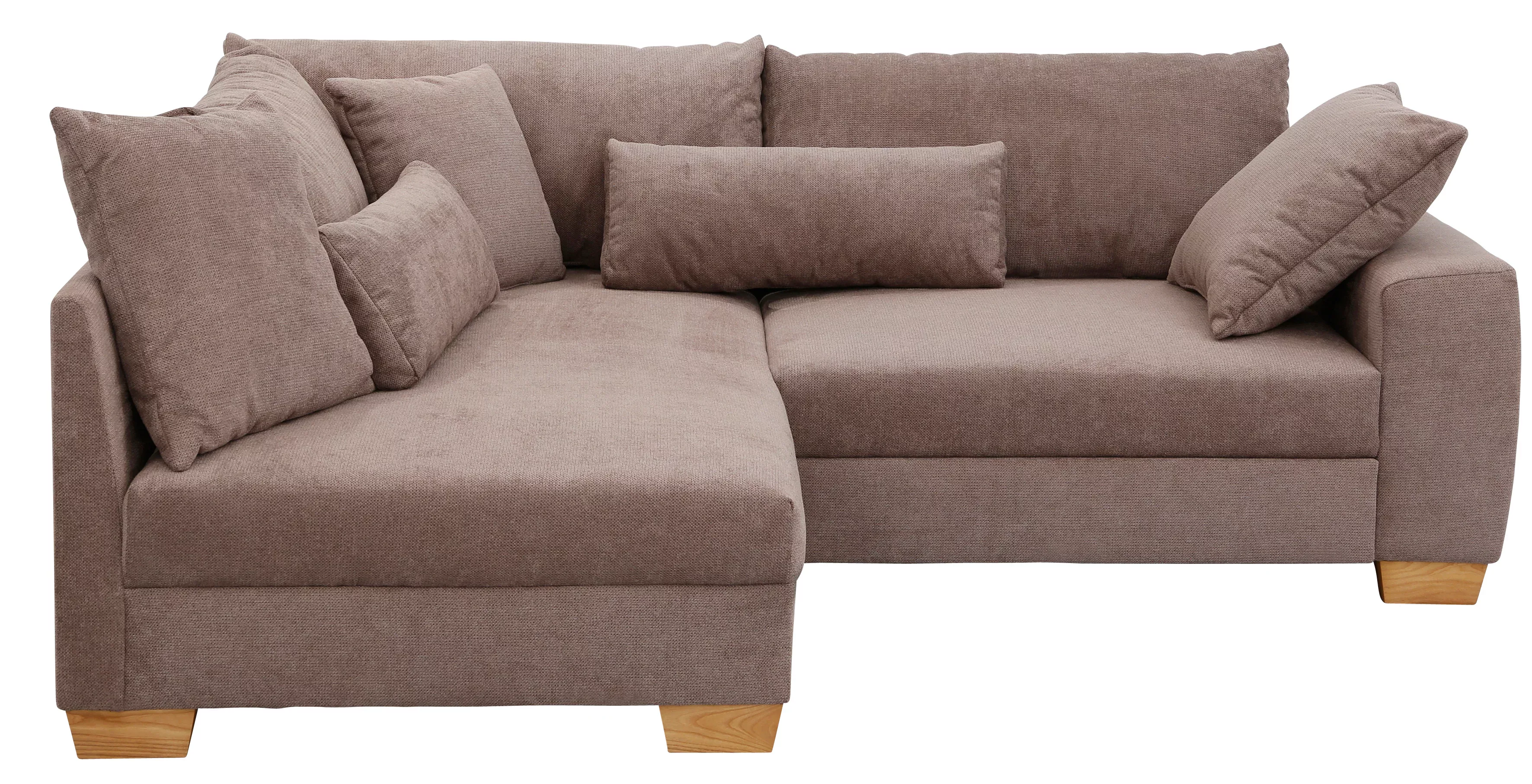 Home affaire Ecksofa "DuraSpring", mit Taschenfederkern, bis 140 kg belastb günstig online kaufen