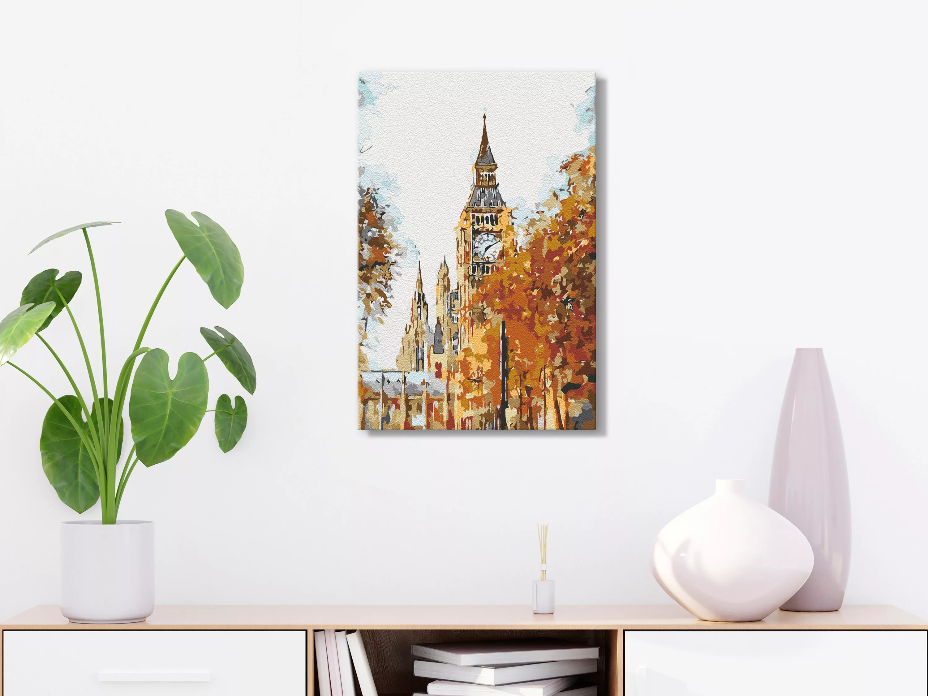 Malen Nach Zahlen - Autumn In London günstig online kaufen