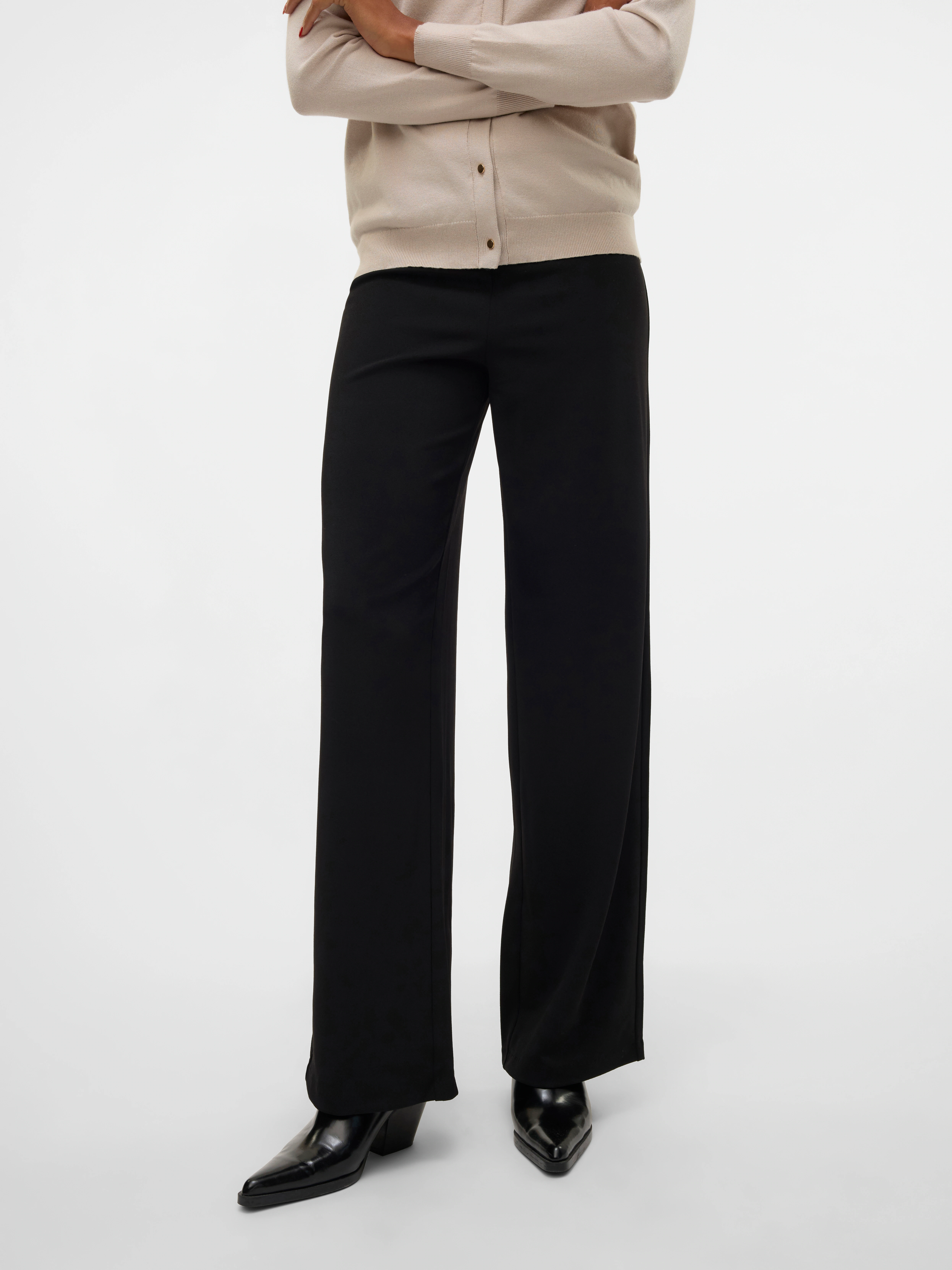 Vero Moda Schlupfhose "VMBERLIN ZAMIRA MW WIDE PANT NOOS" günstig online kaufen