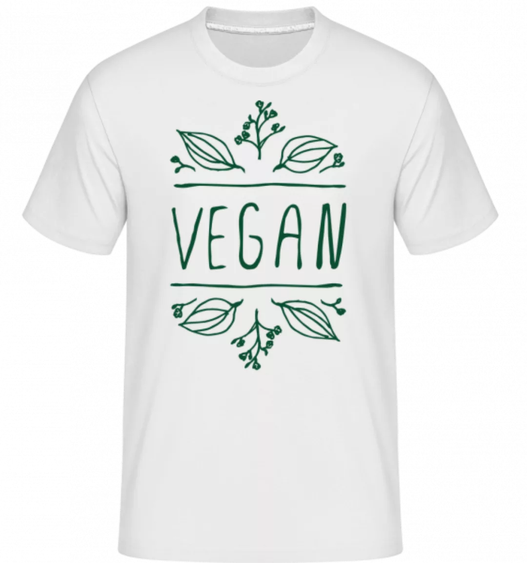 Vegan Zeichen · Shirtinator Männer T-Shirt günstig online kaufen