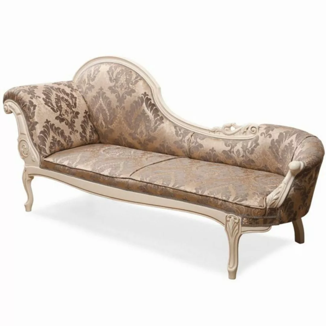 Casa Padrino Chaiselongue Casa Padrino Luxus Barock Chaiselongue Braun / Cr günstig online kaufen