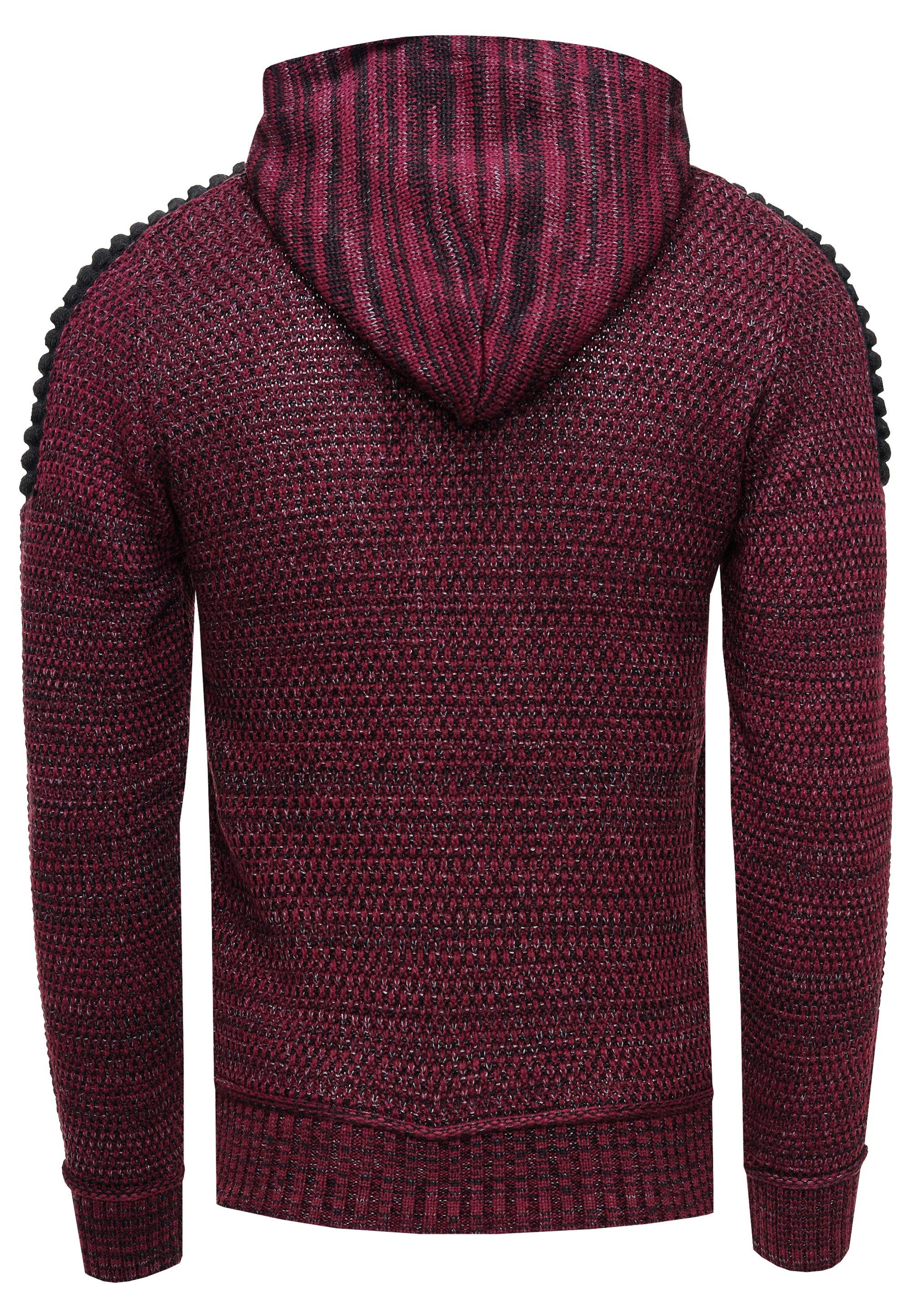 Rusty Neal Kapuzensweatshirt Knitwear mit praktischem günstig online kaufen