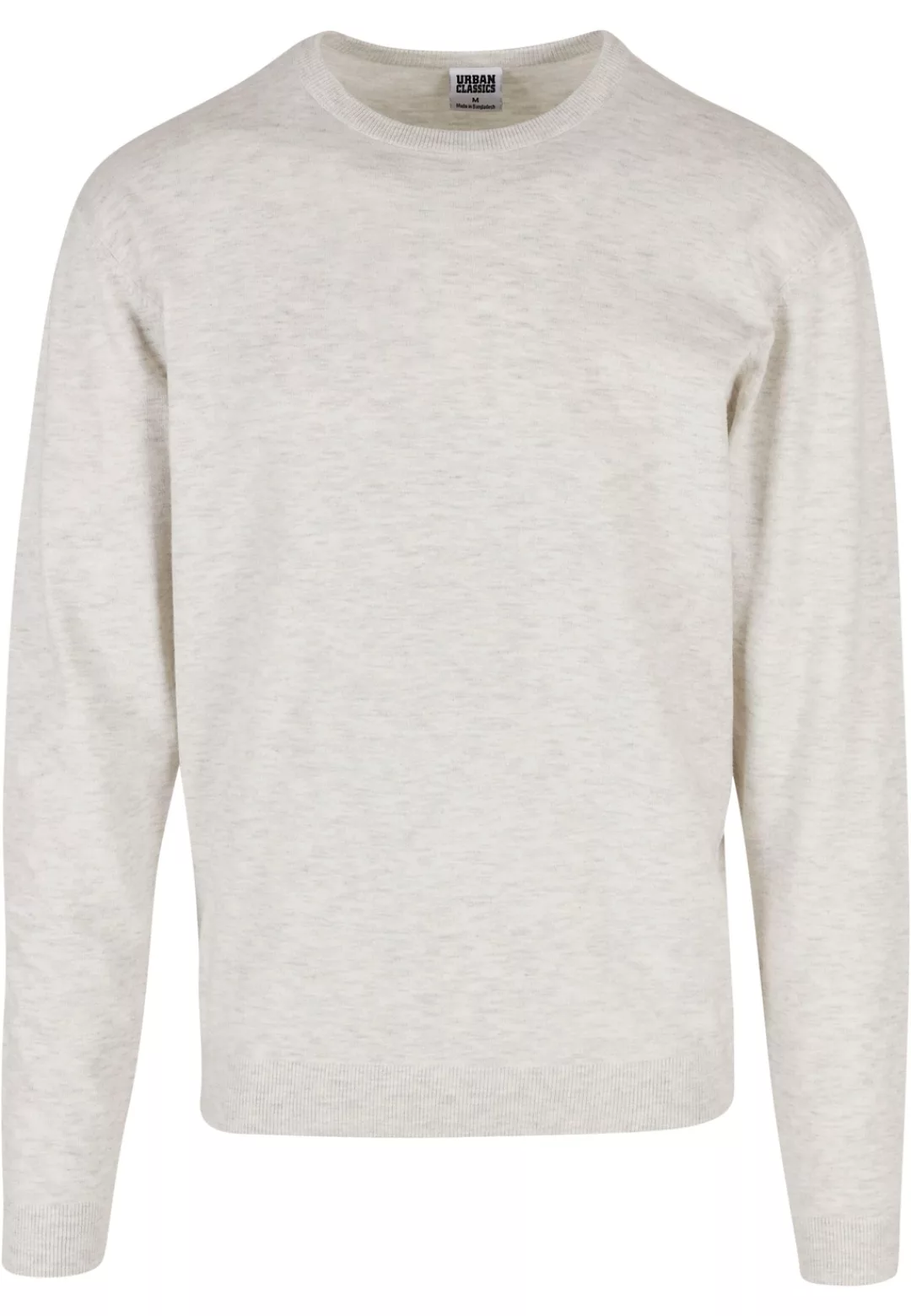 URBAN CLASSICS Rundhalspullover "Urban Classics Herren Eco Mix Sweater" günstig online kaufen