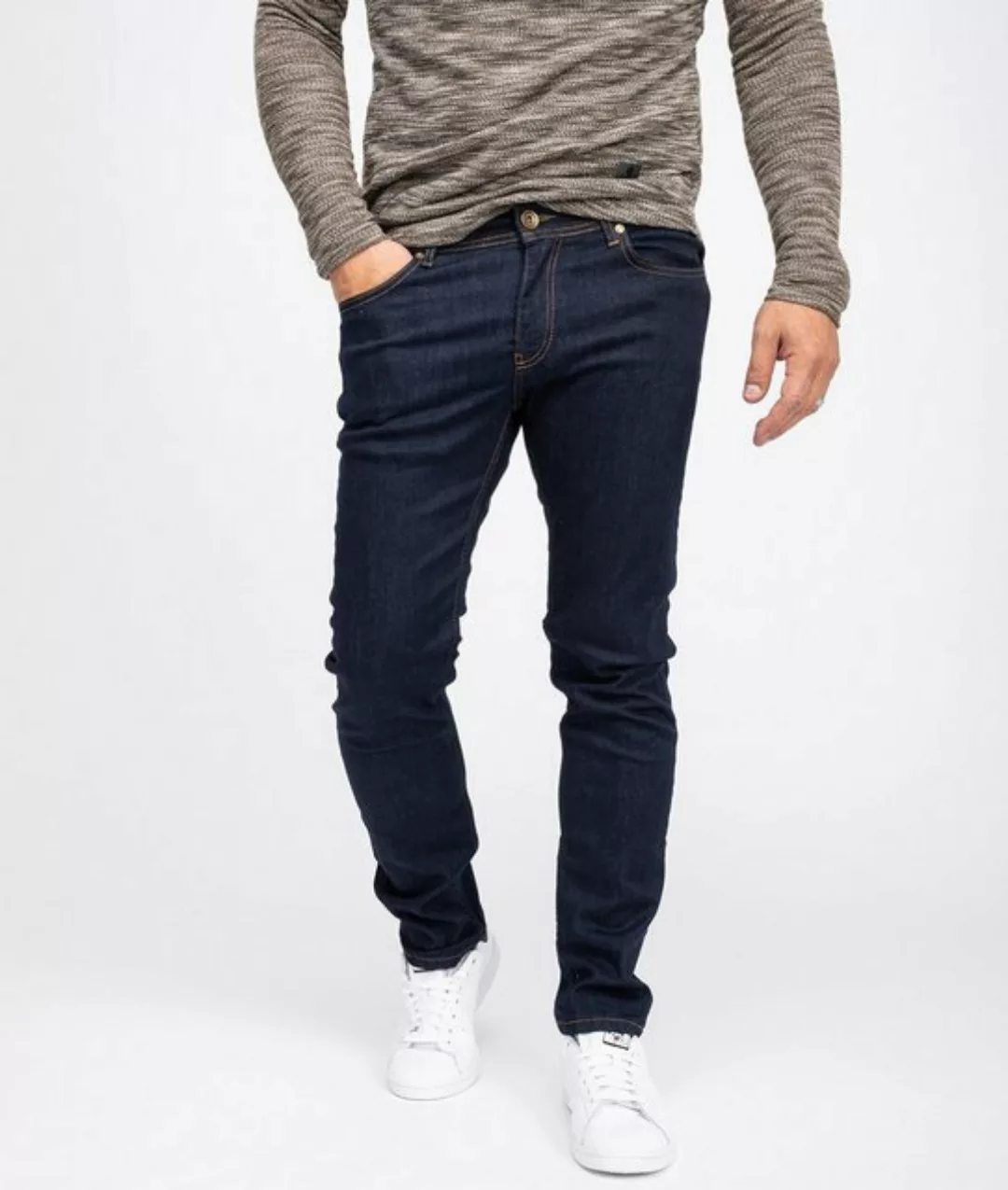 Rock Creek Slim-fit-Jeans Herren Jeans Slim Fit Dunkelblau RC-2137 günstig online kaufen