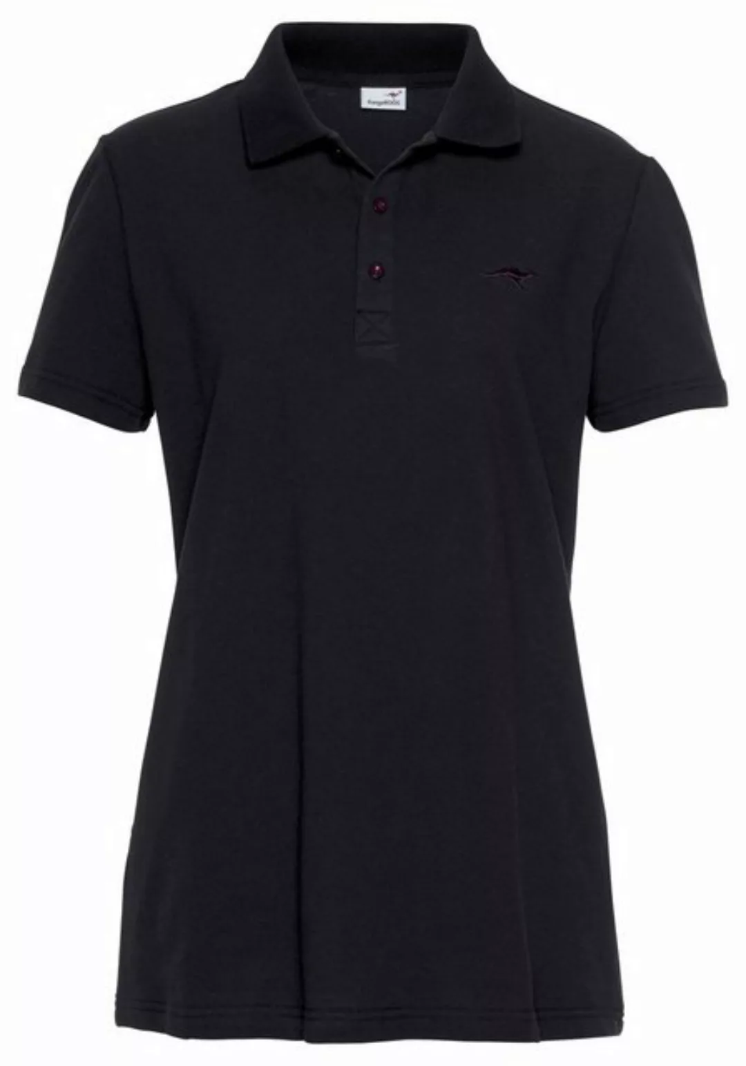 KangaROOS Poloshirt Kurzarm, unifarben, Polokragen, aus Baumwolle günstig online kaufen