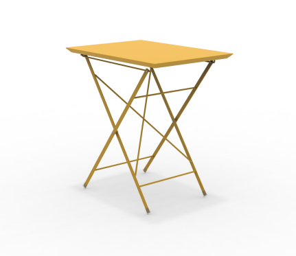 STEP - Faltbarer Gartentisch 70x50 cm curry günstig online kaufen