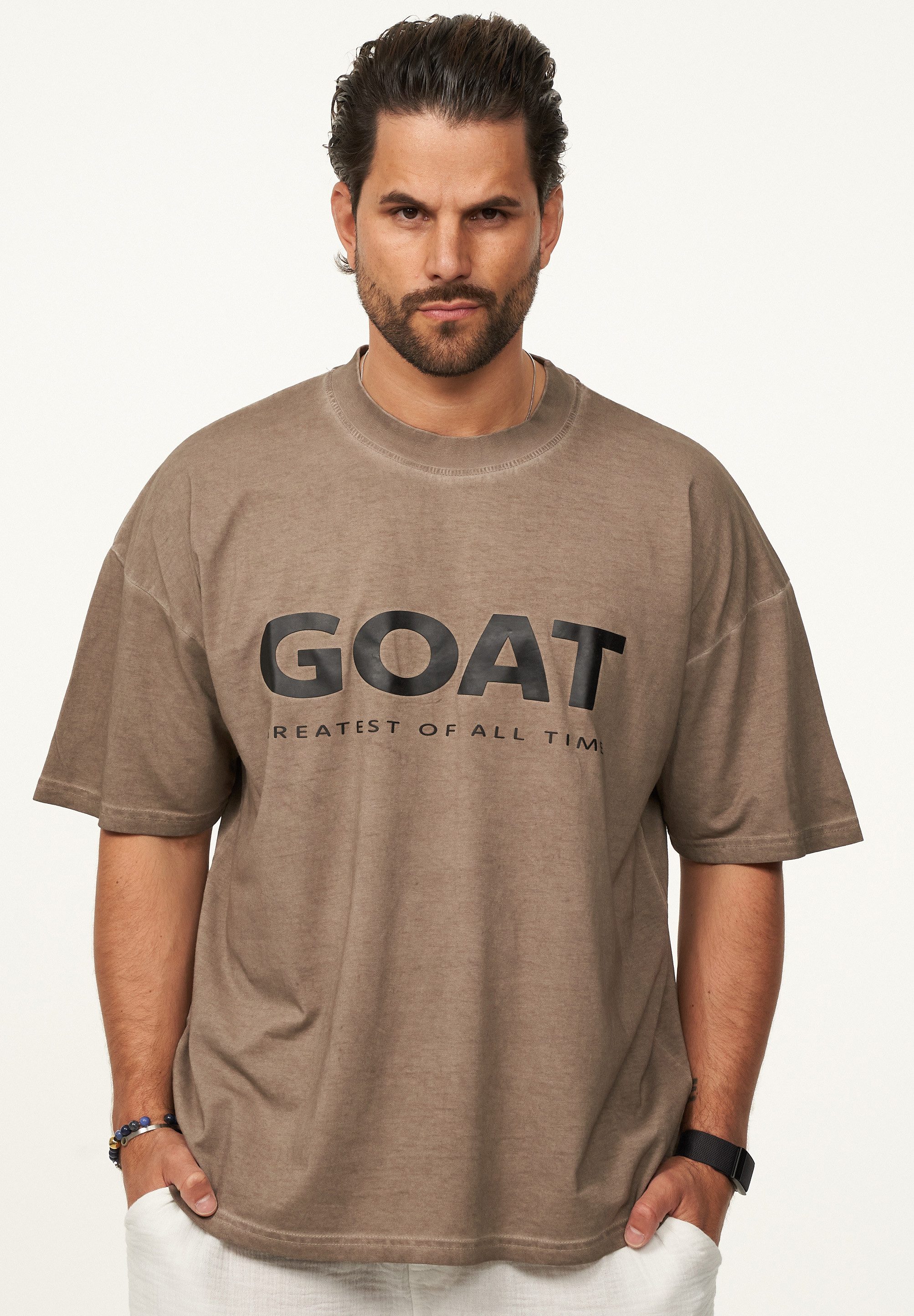 SOULSTAR T-Shirt mit Print Herren Oversize-Fit günstig online kaufen