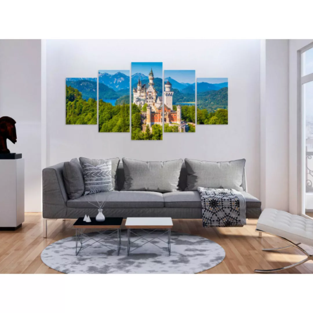 Wandbild Neuschwanstein Castle XXL günstig online kaufen
