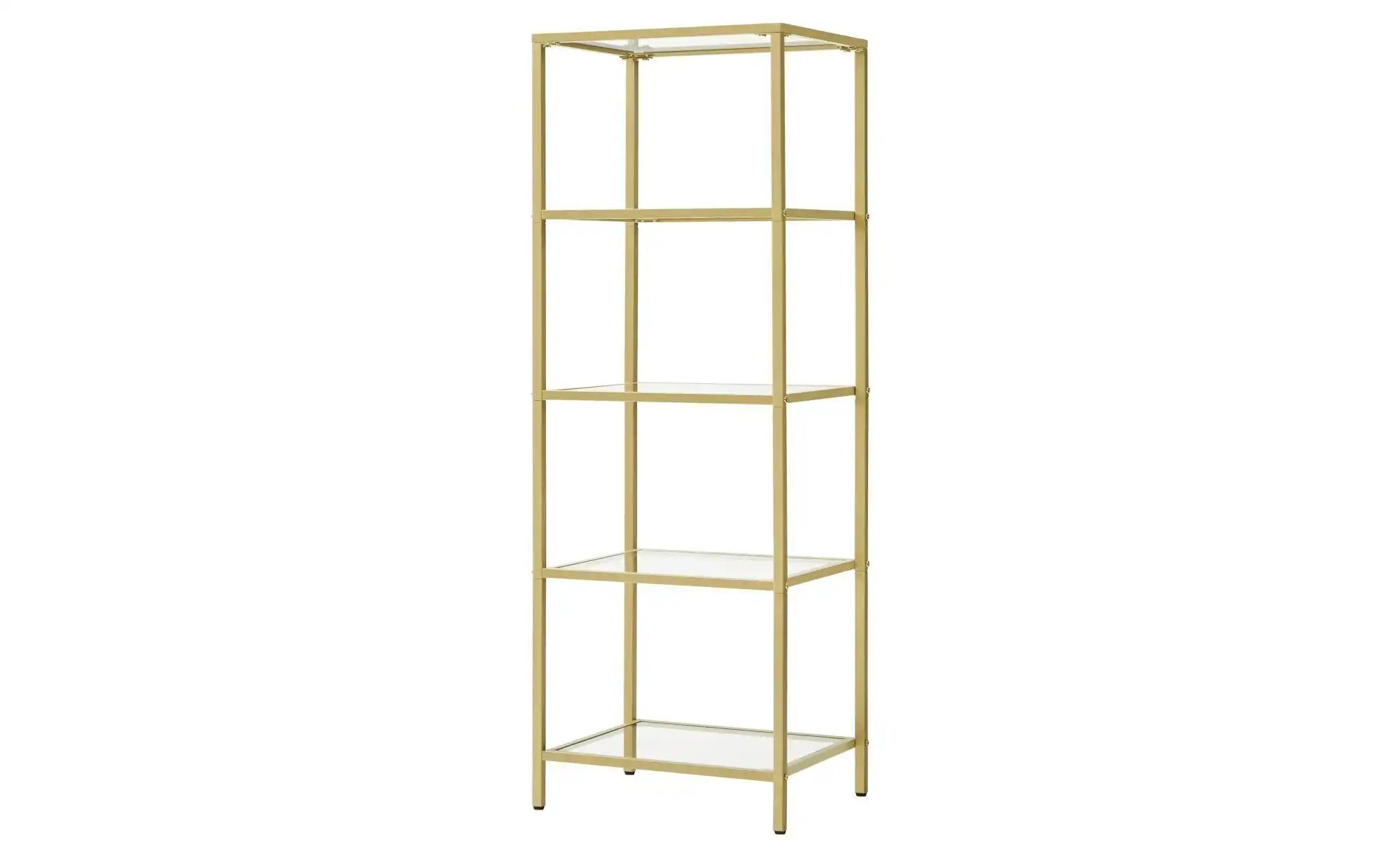 Standregal   ¦ gold ¦ Maße (cm): B: 40 H: 124,5 Regale > Standregale - Höff günstig online kaufen
