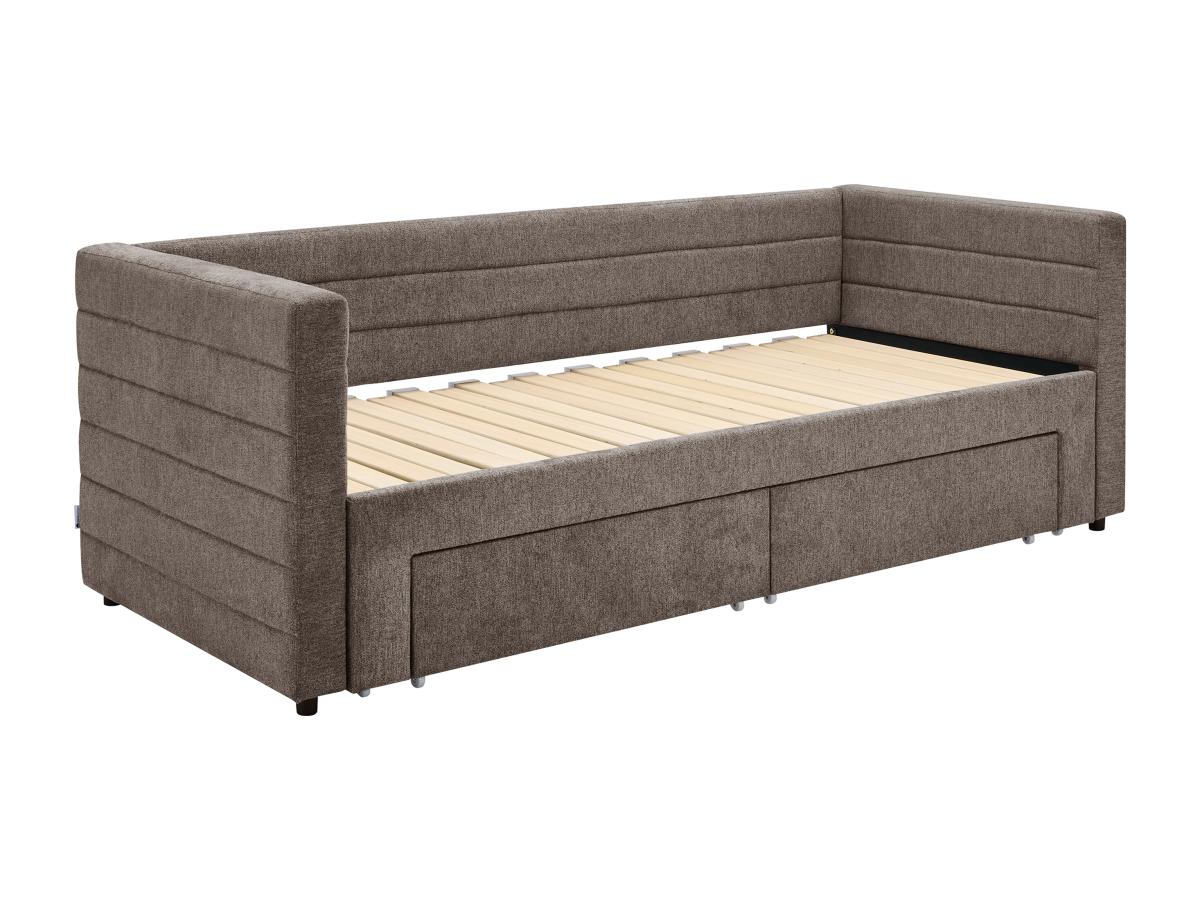 Ausziehbett - 2 x 80 x 200 cm - Mit ausziehbarem Lattenrost & Schubladen - günstig online kaufen