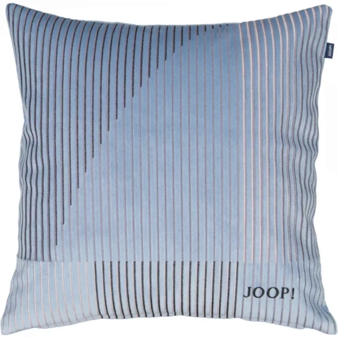 JOOP! Kissenhüllen Divided - Farbe: Eisblau - 080 - 50x50 cm günstig online kaufen