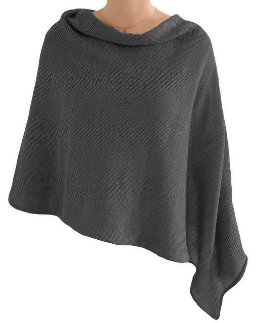 LunaVia Strickponcho Poncho SUENO Made in Europe, Alpaka Wolle, stilvollen günstig online kaufen