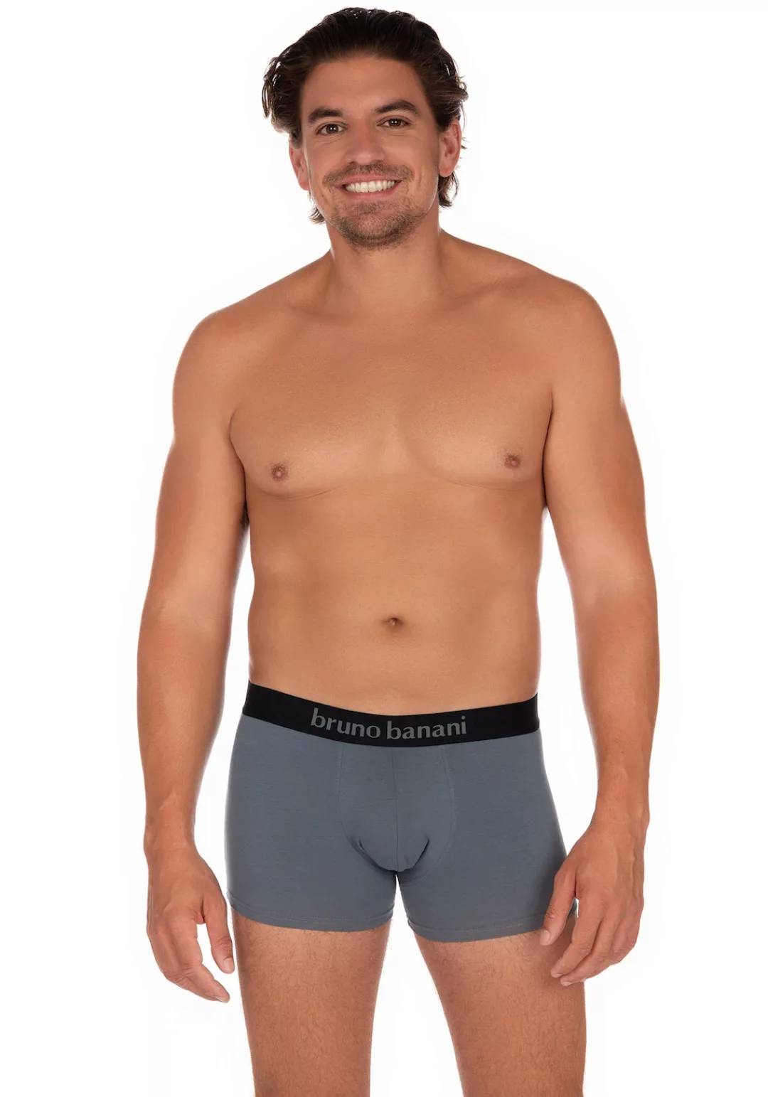 Bruno Banani Boxer, (2er Pack), mit kontrastreichem Logobund günstig online kaufen