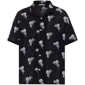 Dandalo  Hemdbluse Jaap Oversize Print Detailed Lapel Collar Short Sleeve S günstig online kaufen