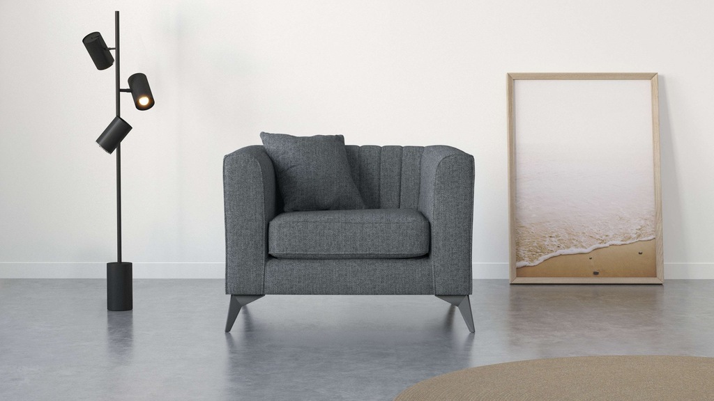 Places of Style Sessel "MATTHEW Loungesessel, Maße B/T/H: 99/86/74 cm", inc günstig online kaufen