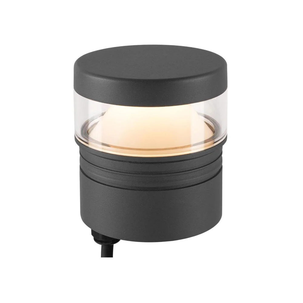 LED Leuchtenkopf M-Pol in Anthrazit 10W 750lm IP65 360° günstig online kaufen