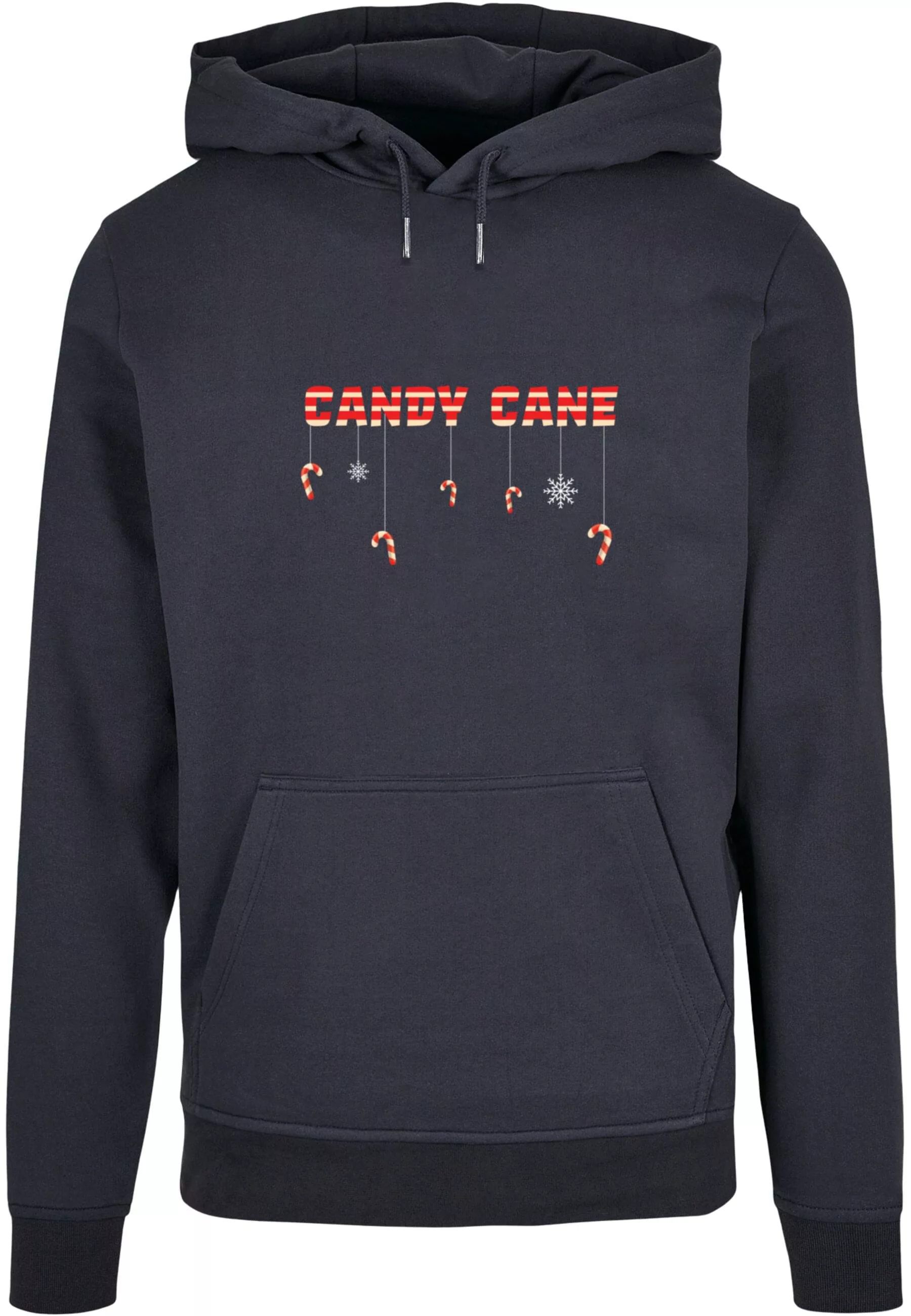 Merchcode Kapuzensweatshirt "Merchcode Herren Candy Cane Basic Hoody" günstig online kaufen