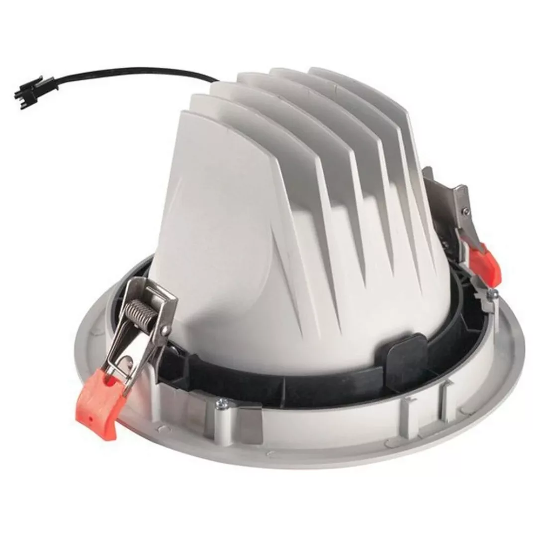 LED Einbaustrahler Numinos in Weiß und Chrom 37,4W 3750lm 4000K 40° kardani günstig online kaufen