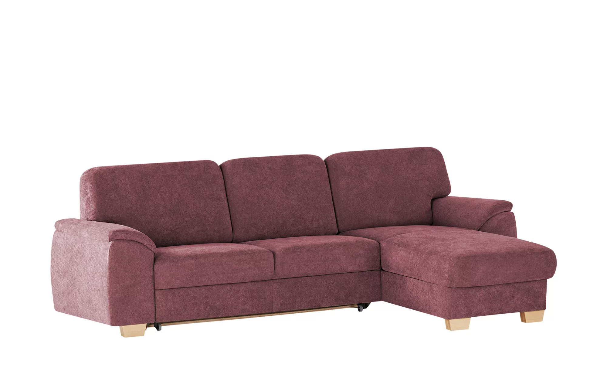 smart Ecksofa  Valencia ¦ rot ¦ Maße (cm): B: 281 H: 90 T: 173 Polstermöbel günstig online kaufen