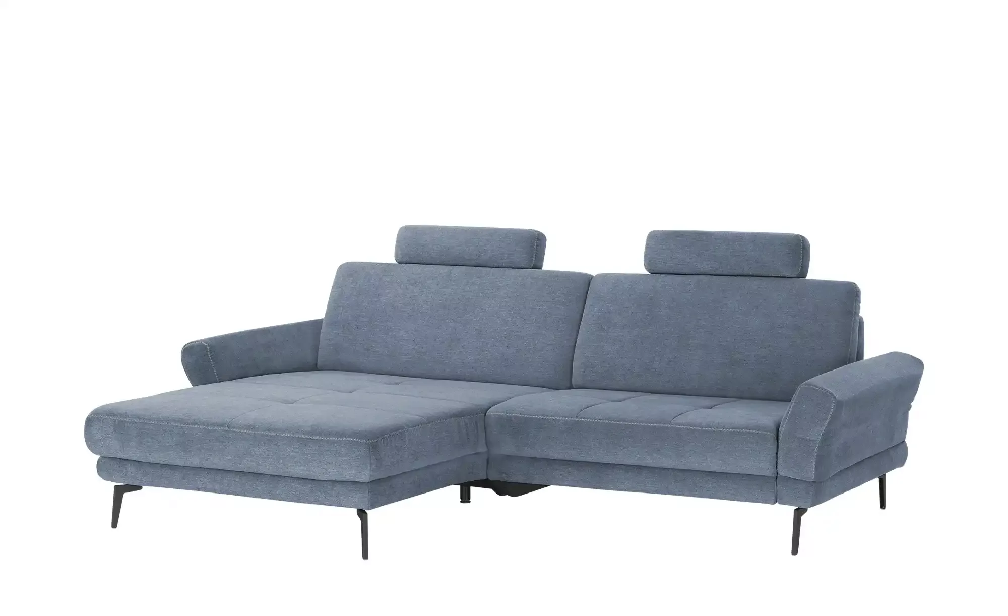 meinSofa Ecksofa  Mike ¦ blau ¦ Maße (cm): B: 251 H: 86 T: 216 Polstermöbel günstig online kaufen