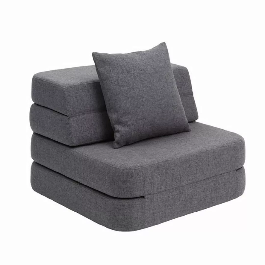 KlipKlap Kindersofa 3 Fold Sofa Single Soft / Klappsofa günstig online kaufen