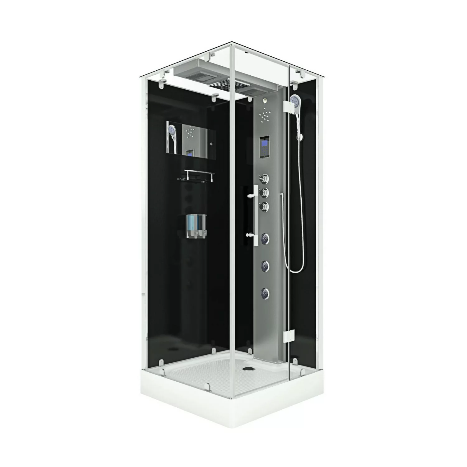 AquaVapore Dampfdusche Duschtempel Sauna Dusche Duschkabine D38-03R3 80x80 günstig online kaufen