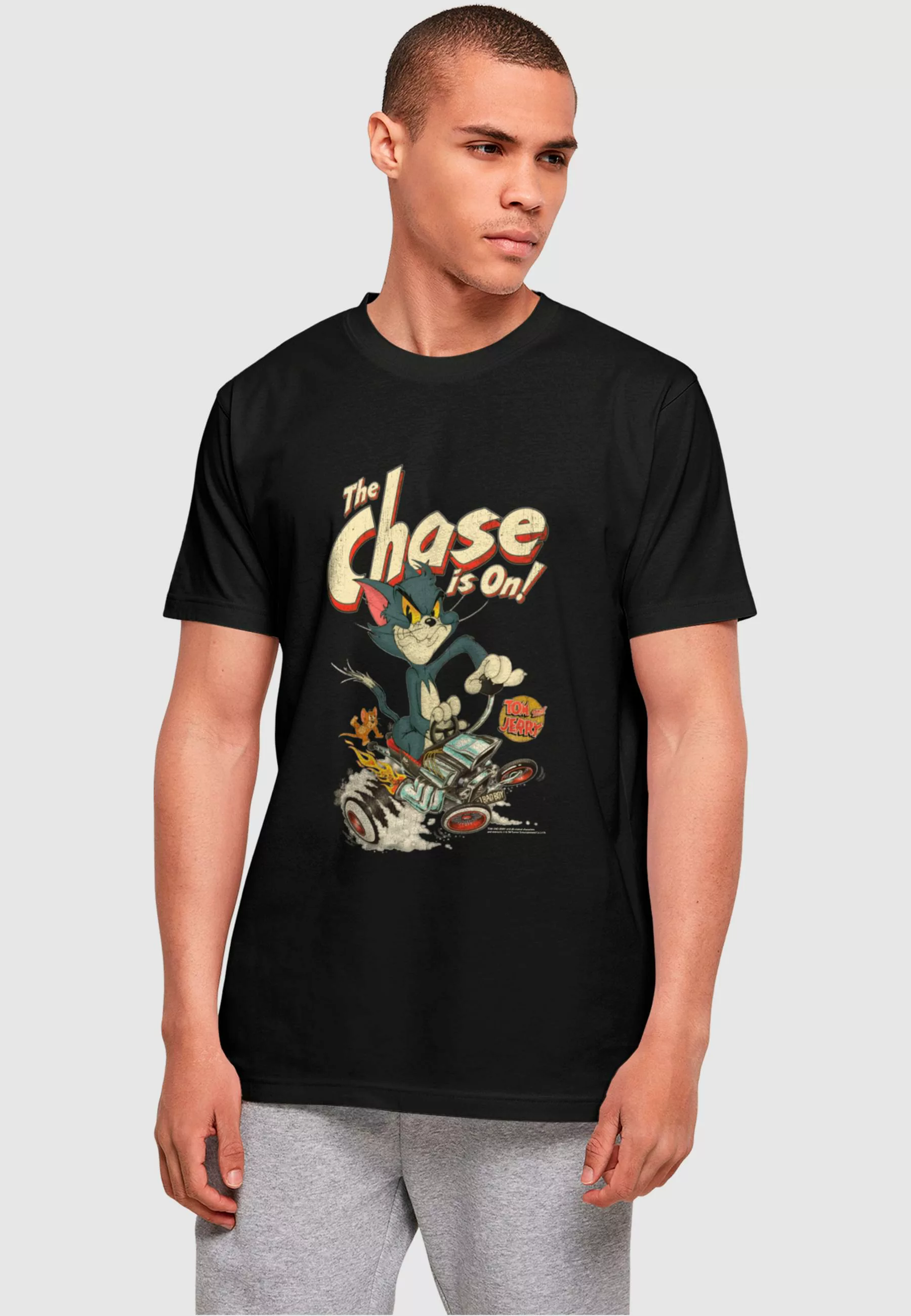 ABSOLUTE CULT T-Shirt "ABSOLUTE CULT Herren Tom and Jerry - The Chase Is On günstig online kaufen