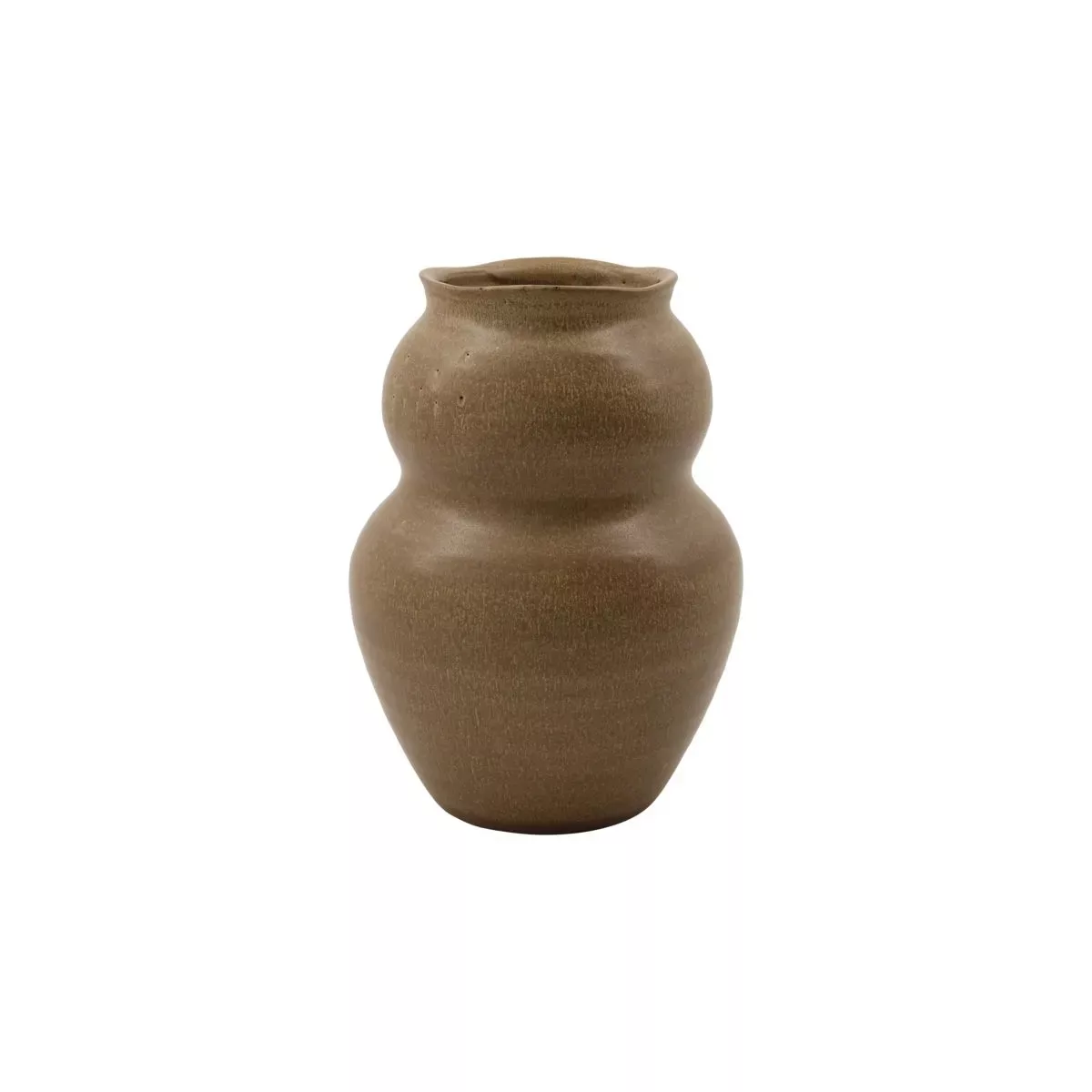 Vase Juno Gr. L aus Porzellan in Braun günstig online kaufen
