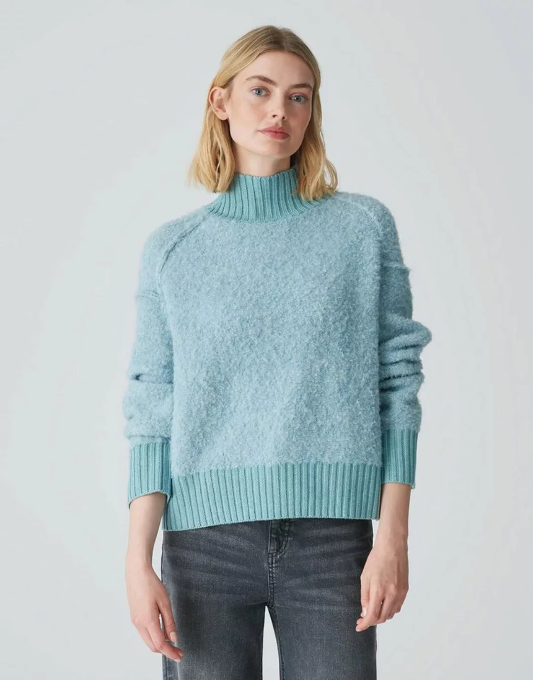 OPUS Strickpullover Puklana weite Passform Strick günstig online kaufen