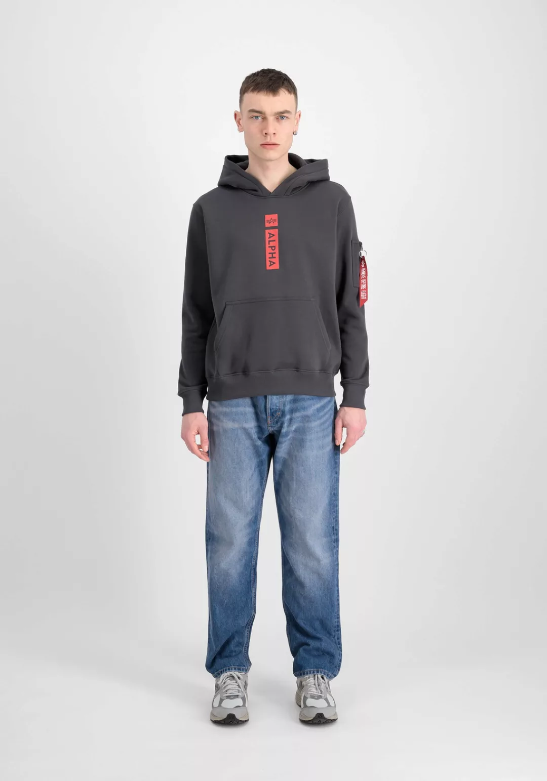 Alpha Industries Hoodie "Alpha Industries Men - Hoodies Alpha Puff Print Ho günstig online kaufen