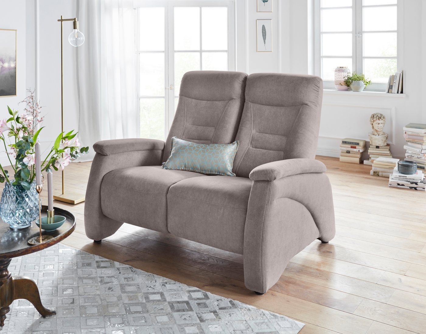 exxpo - sofa fashion 2-Sitzer "Ascoli, Kinosofa mit hohem Sitzkomfort, bequ günstig online kaufen