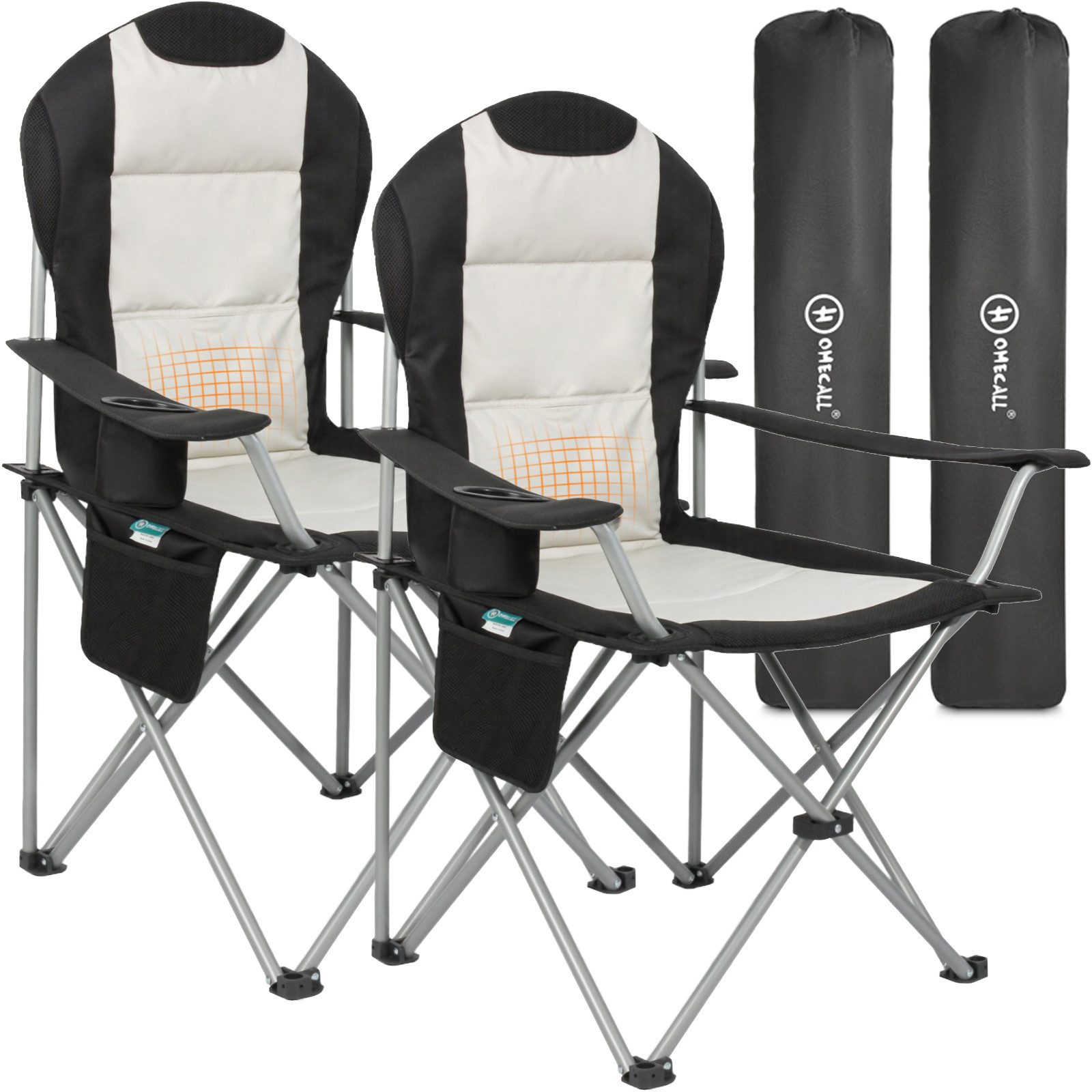 HOMECALL Campingstuhl Hochlehner Klappstuhl Gartenstuhl Angelstuhl, günstig online kaufen