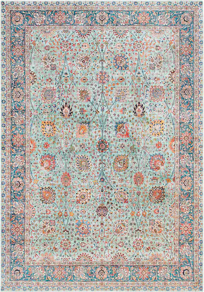 ELLE DECORATION Teppich »Mahal«, rechteckig, Orientalisch, Kurzflor, Vintag günstig online kaufen