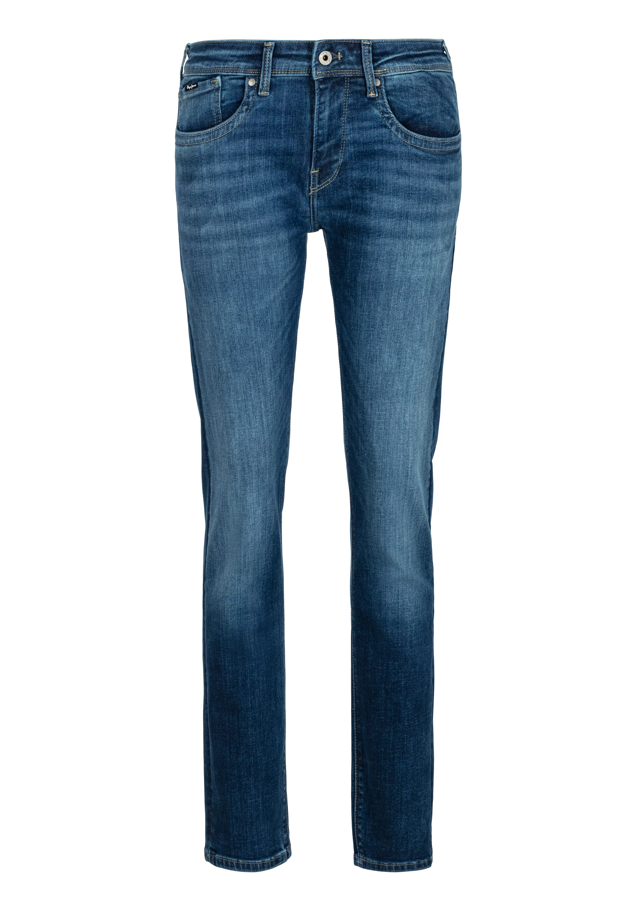 Pepe Jeans Herren Jeans HATCH - Slim Fit - Blau - Medium Blue Denim günstig online kaufen