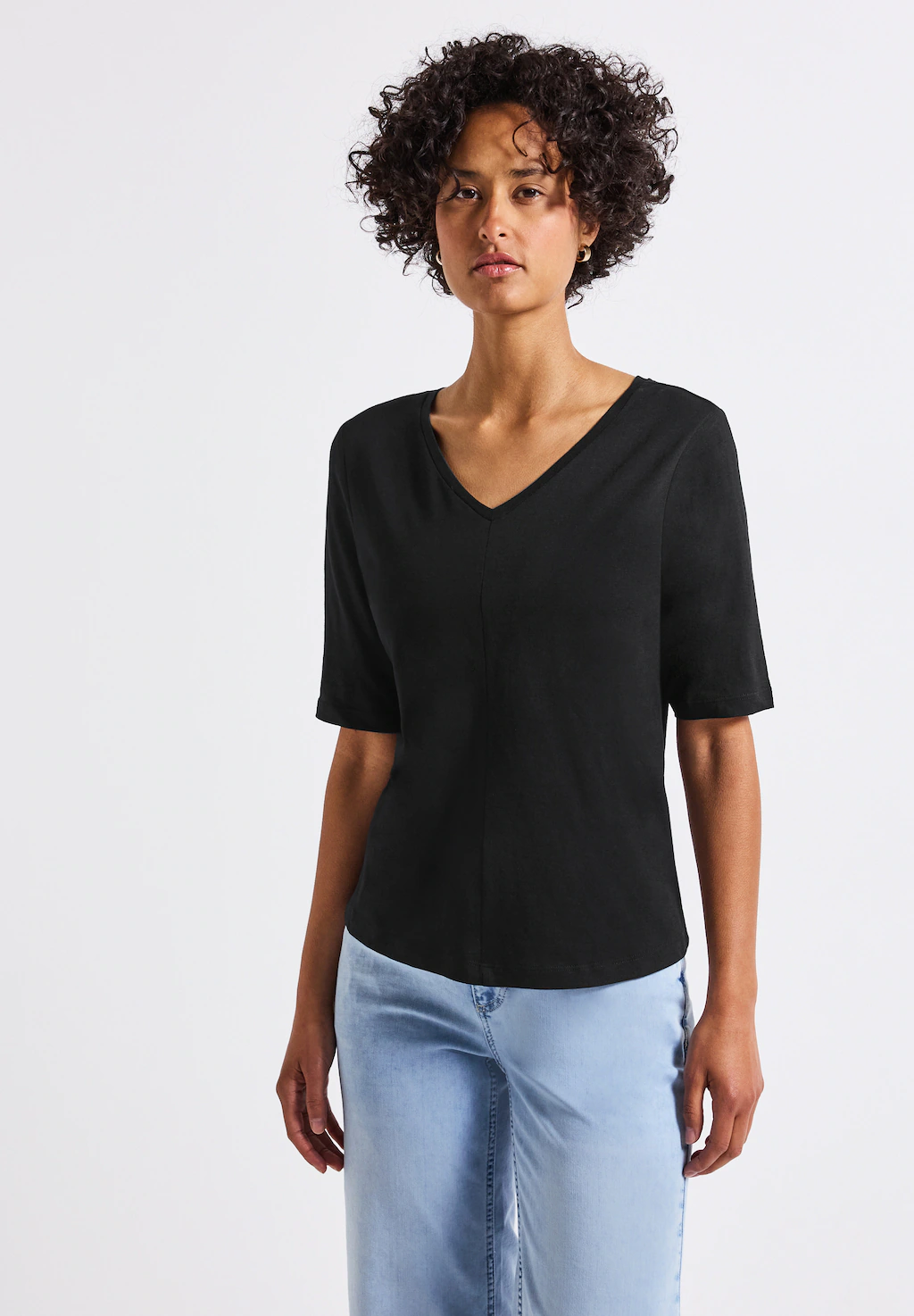 STREET ONE T-Shirt, im soften Baumwoll-Mix günstig online kaufen