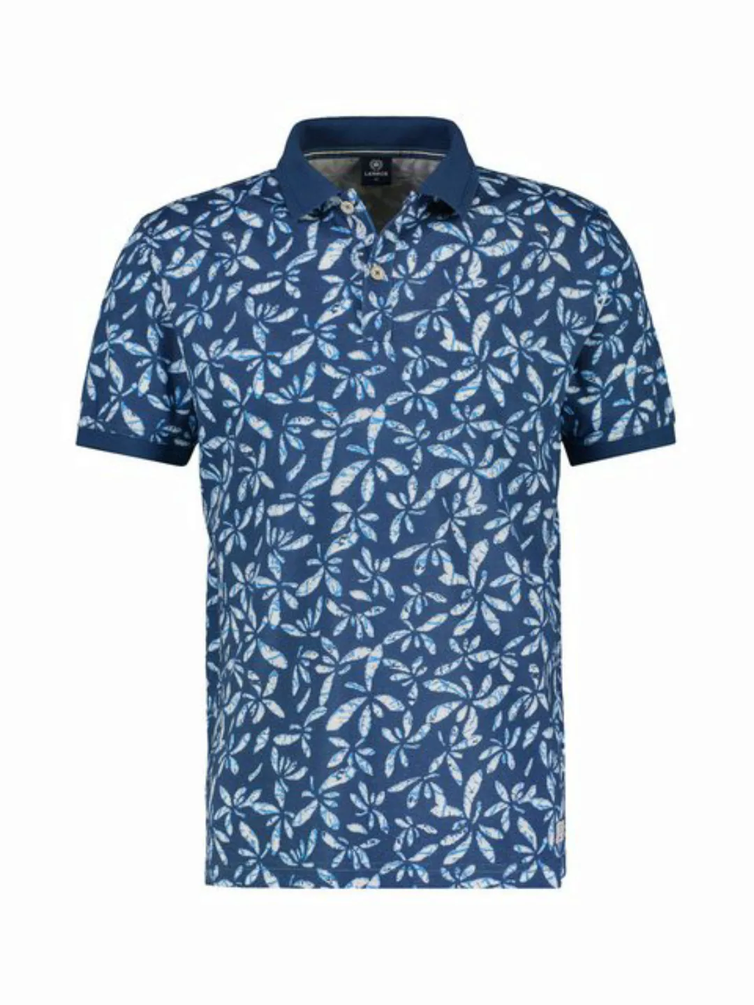 LERROS Poloshirt LERROS Herren Poloshirt mit floralem Alloverprint günstig online kaufen