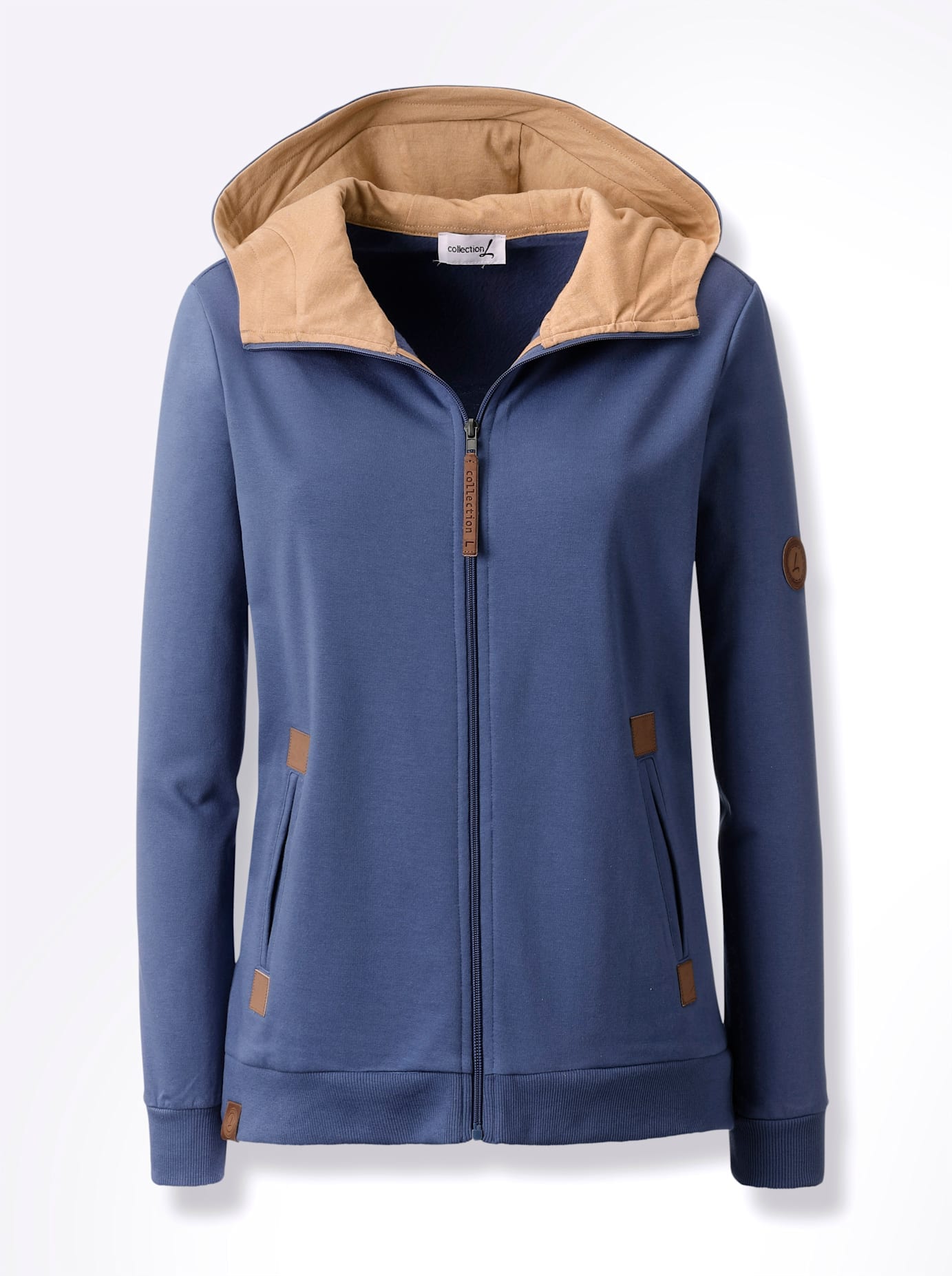 Casual Looks Shirtjacke "Sweatjacke" günstig online kaufen