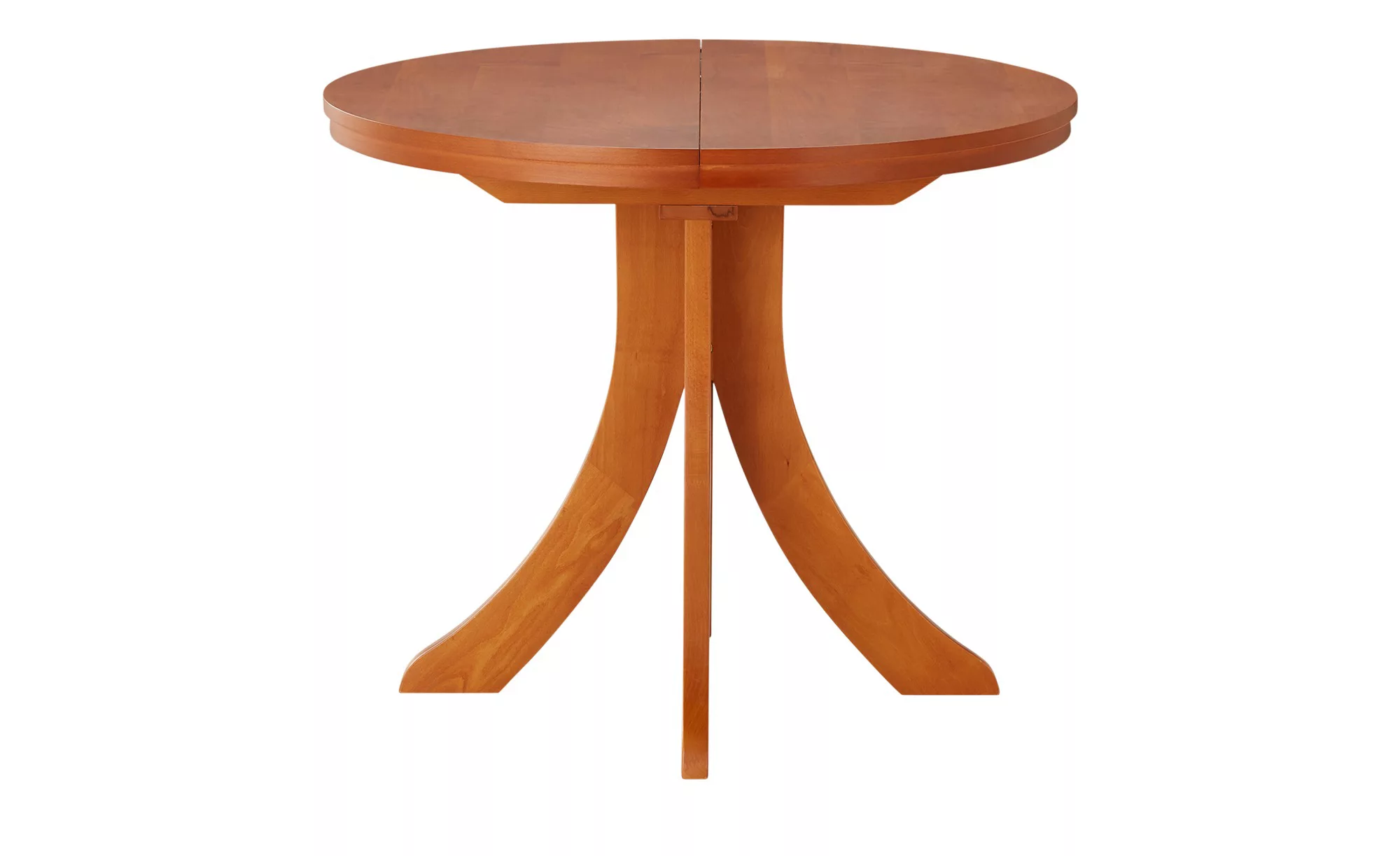Säulentisch ausziehbar - braun - 74 cm - Tische > Esstische - Möbel Kraft günstig online kaufen