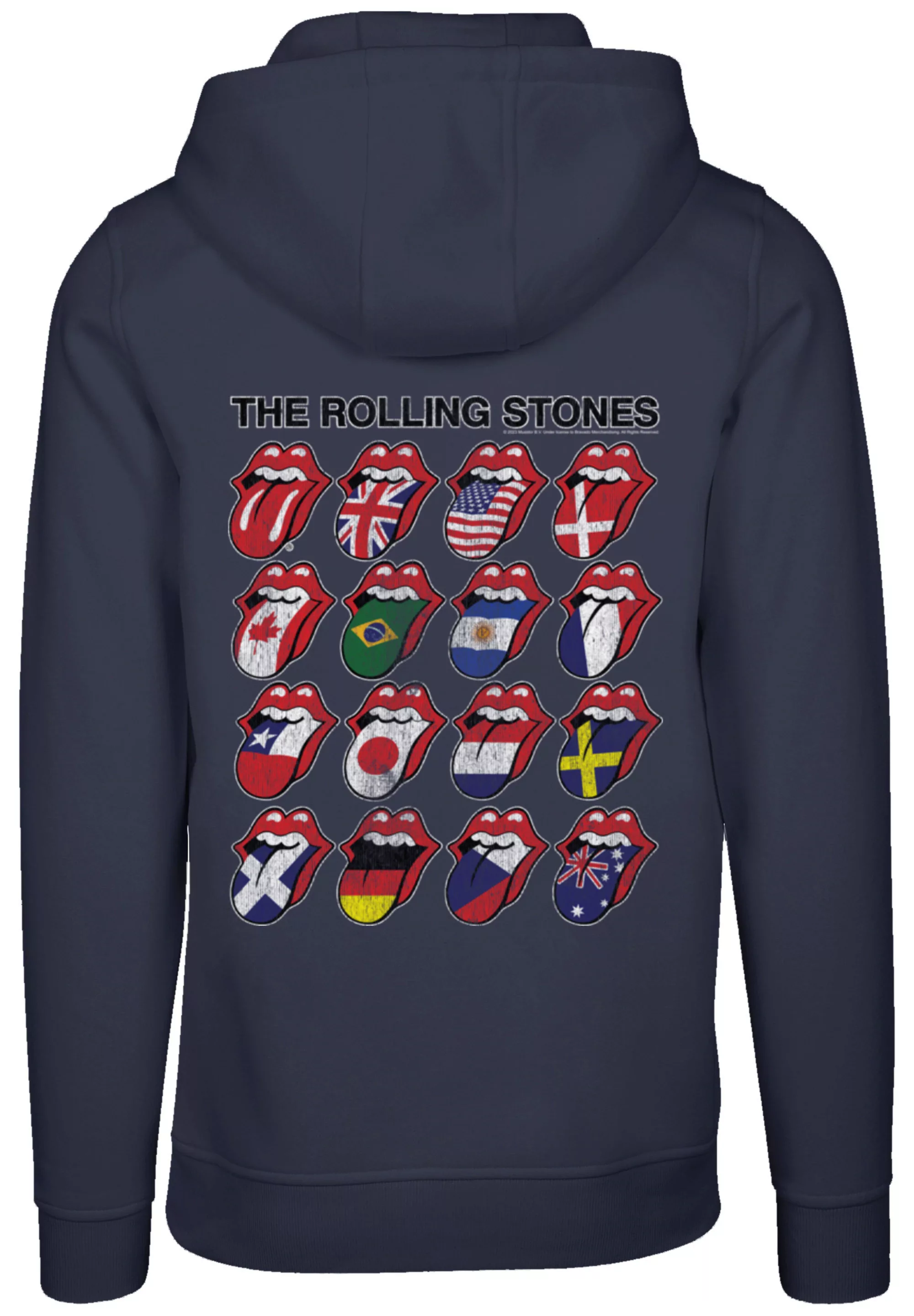 F4NT4STIC Kapuzenpullover "The Rolling Stones Voodoo Lounge Tongues", Musik günstig online kaufen