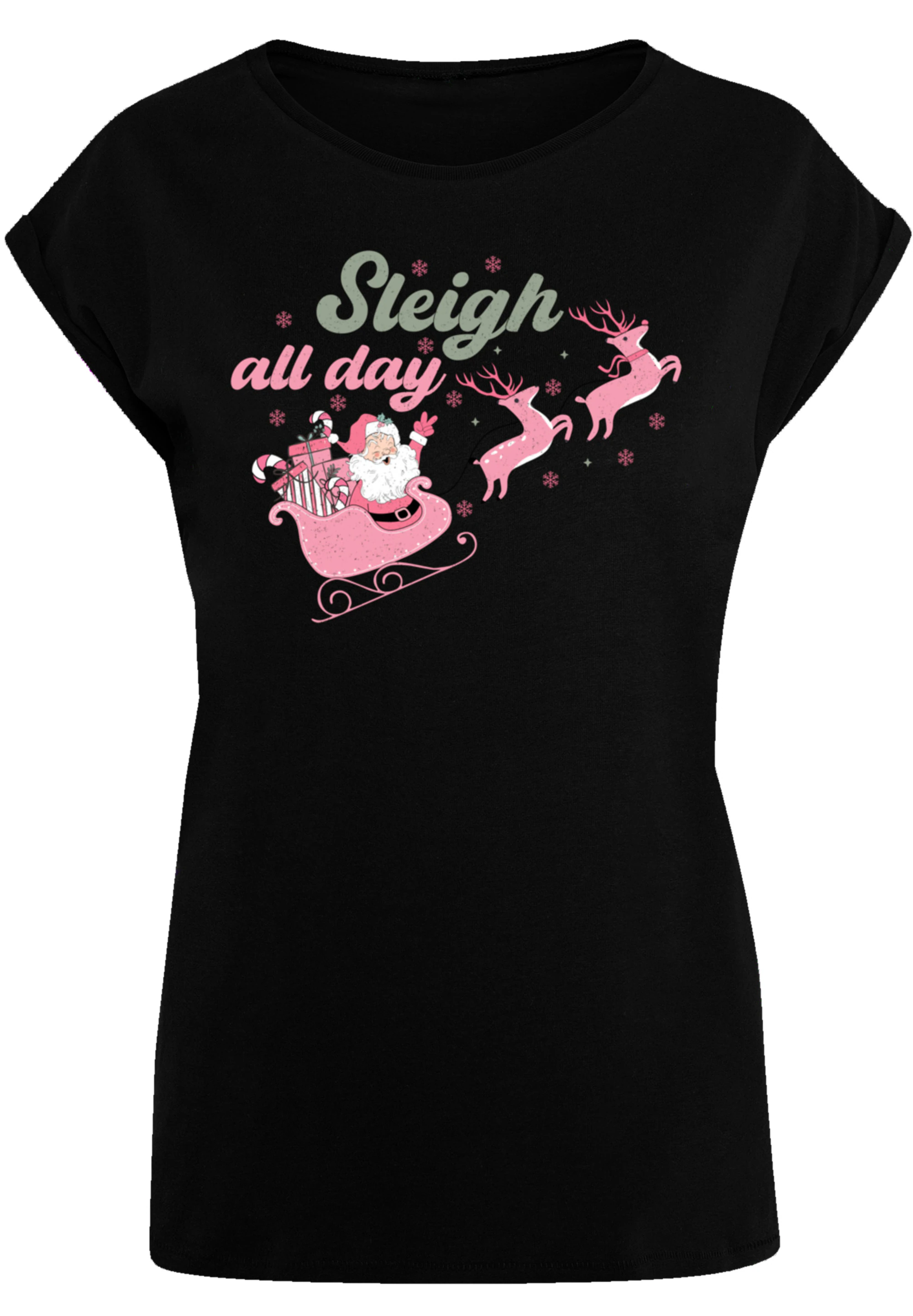 F4NT4STIC T-Shirt "Sleigh all day Santas Reindeers", Premium Qualität, Weih günstig online kaufen