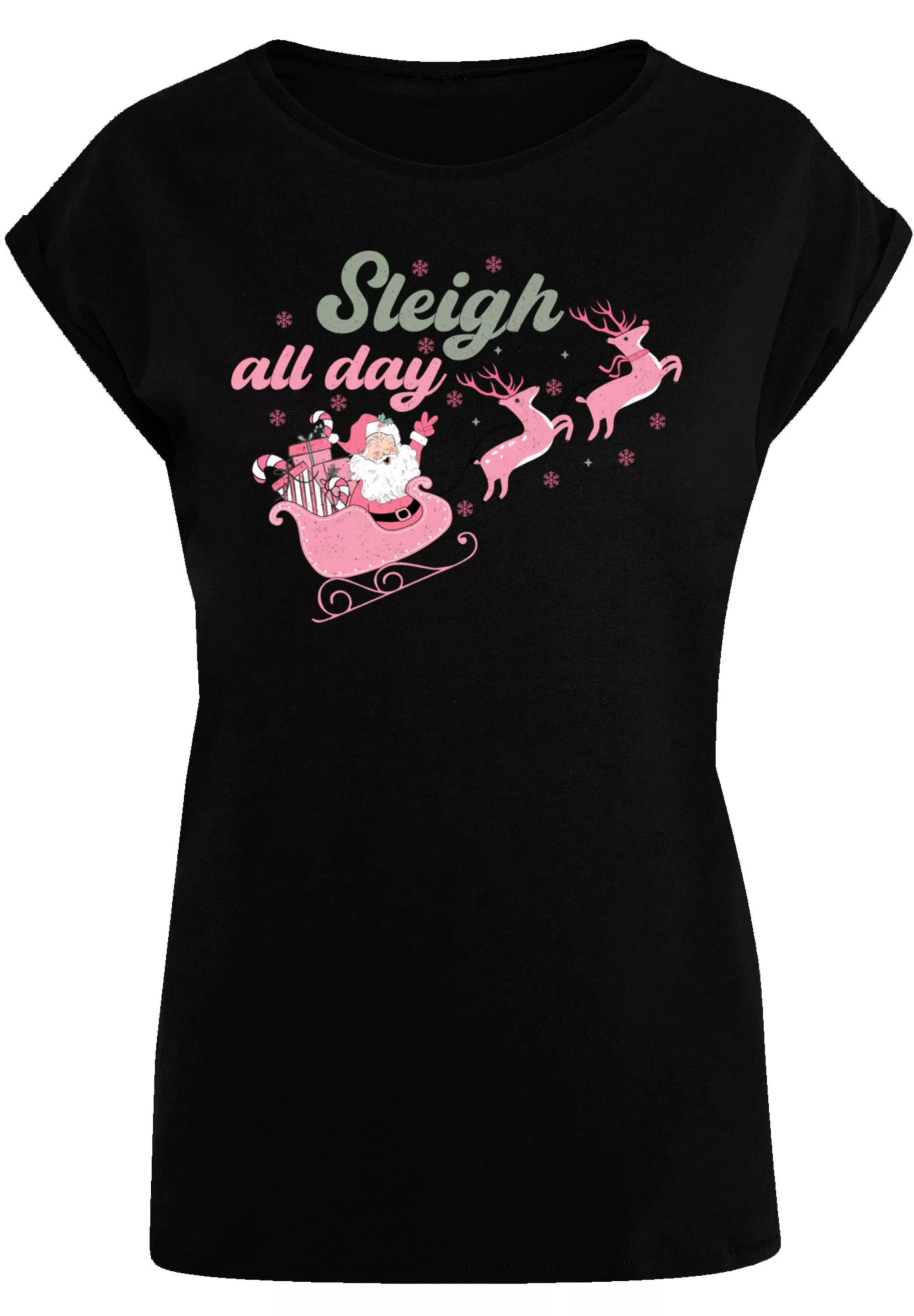 F4NT4STIC T-Shirt "Sleigh all day Santas Reindeers", Premium Qualität, Weih günstig online kaufen