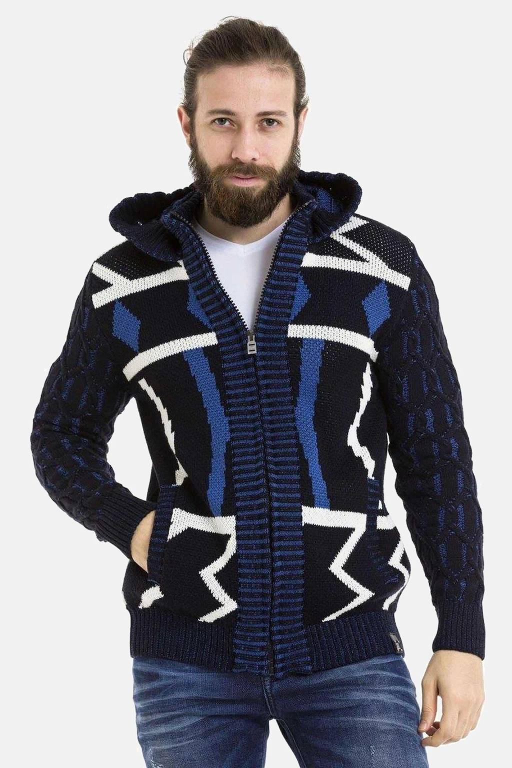 Cipo & Baxx Cardigan "Jacken", im modernem Look, CP256 günstig online kaufen